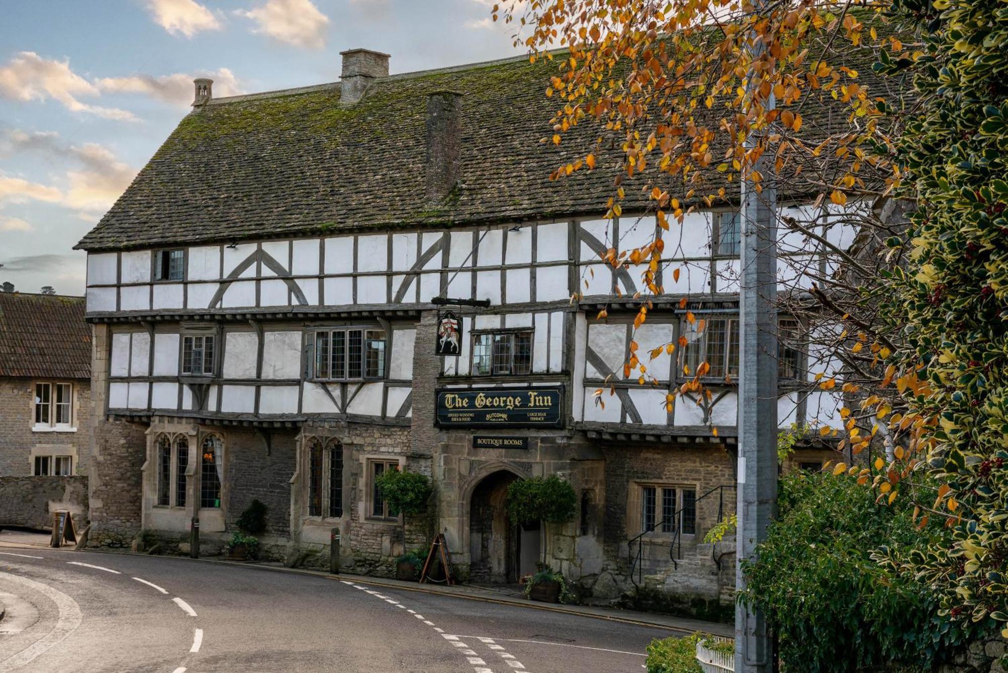 The George Inn & Plaine Norton St Philip Exterior foto